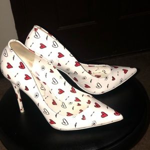 Slightly worn Valentine’s Day shoes!!!!!